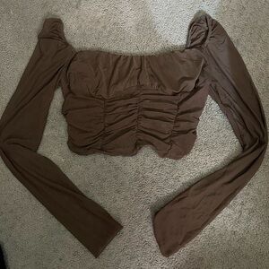mesh crop top